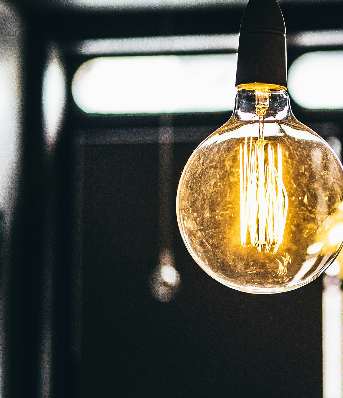 bare lightbulb