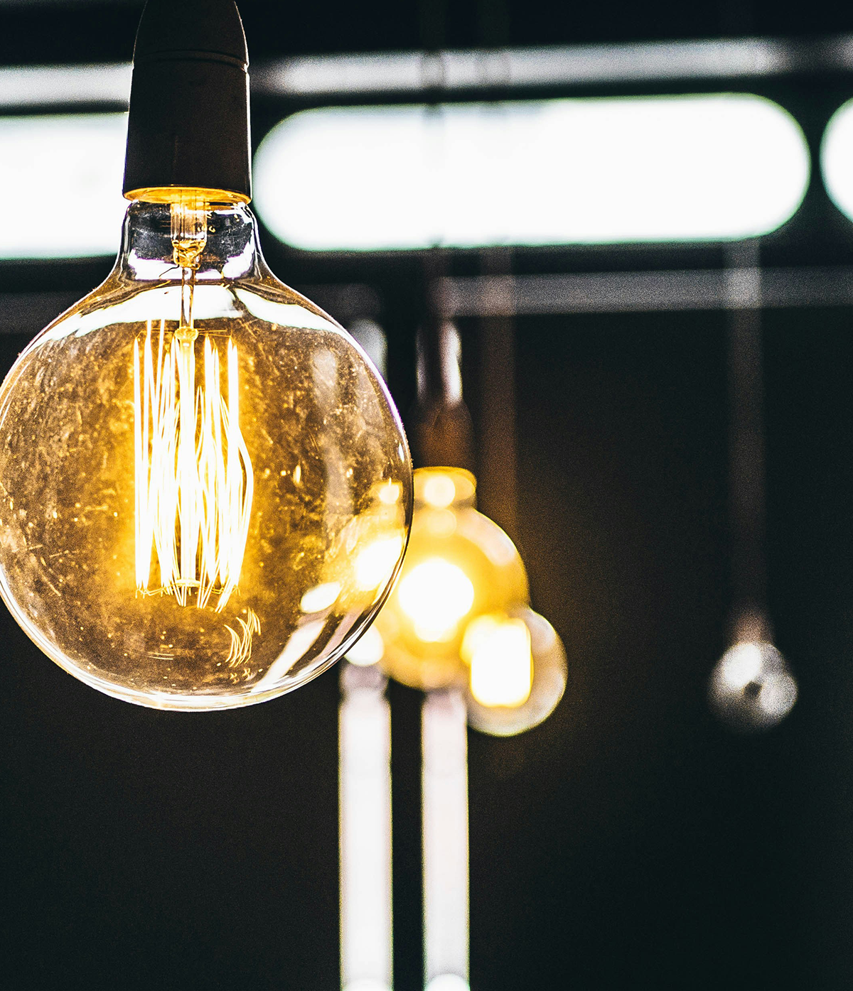 bare lightbulb